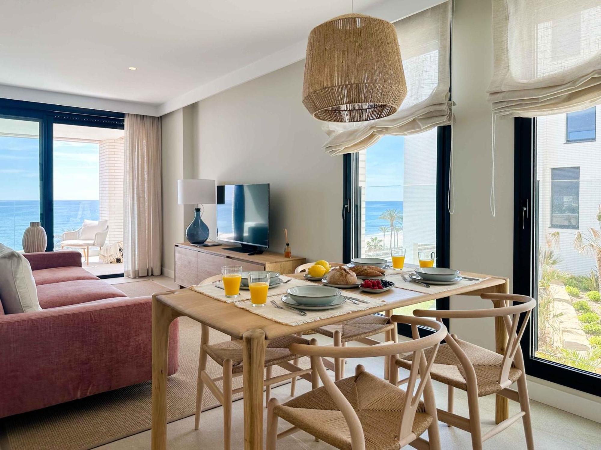 Lantia. Amaneceres De Ensueno Y Piscina Con Vistas Apartment เอลกัมเปโญ ภายนอก รูปภาพ